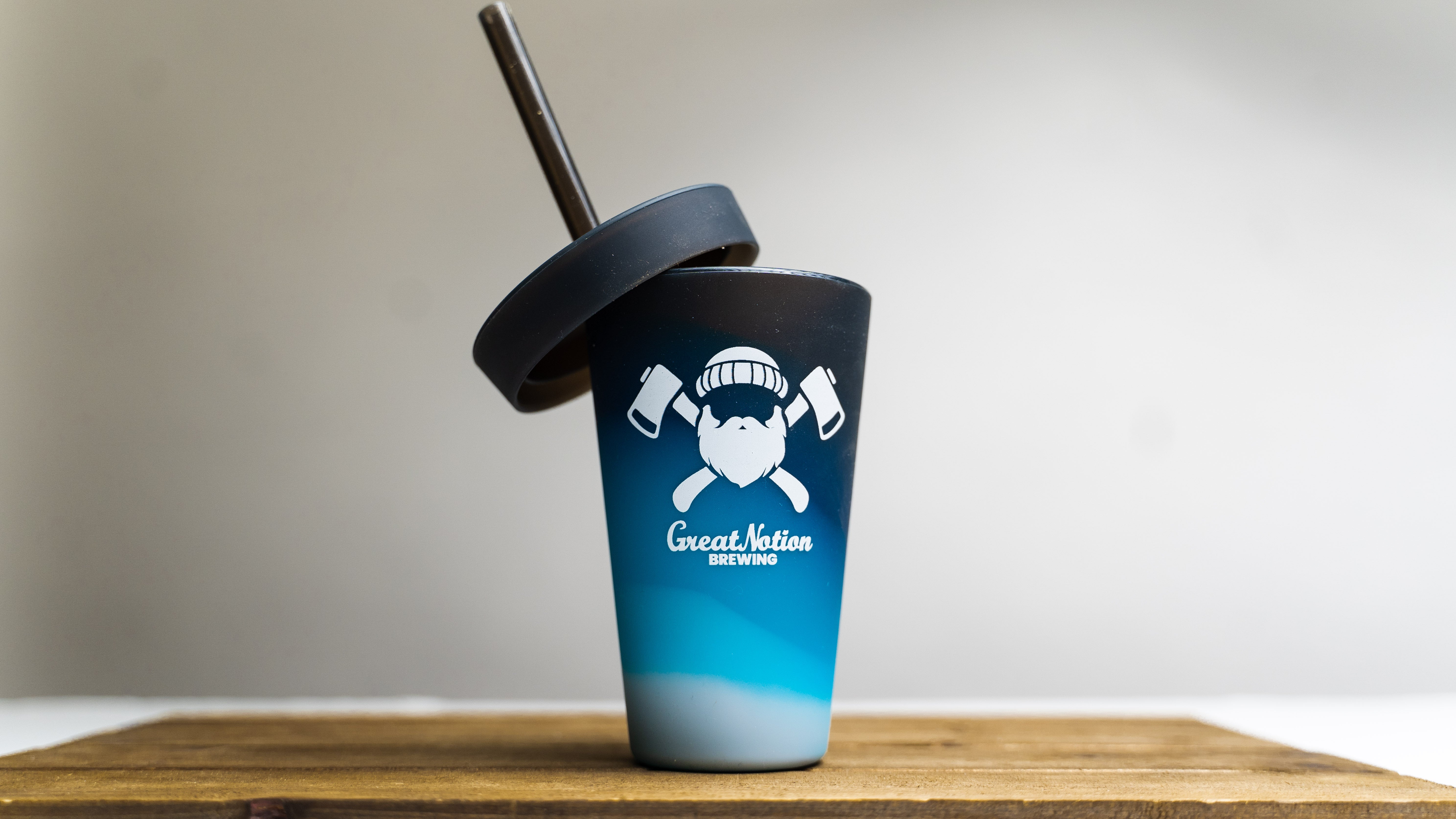 Cross-Axe Silipint Straw Cup